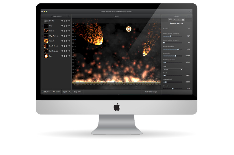 Sound Particles Density for mac instal